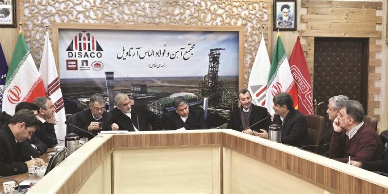 بازدید مدیرعامل گروه فولاد مباركه از مركز خدماتی این مجموعه در اردبیل و پروژه احداث واحد تولید آهن اسفنجی در این استان