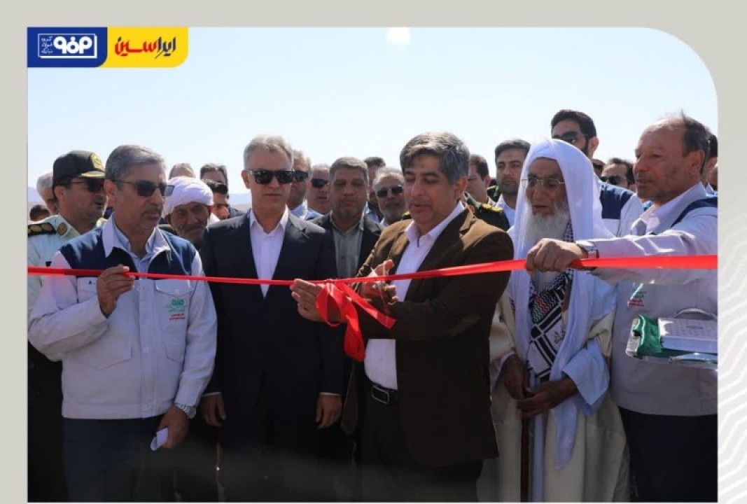 افتتاح جادۀ امید و طرح تأمین آب پایدار صنعت در فولاد سنگان