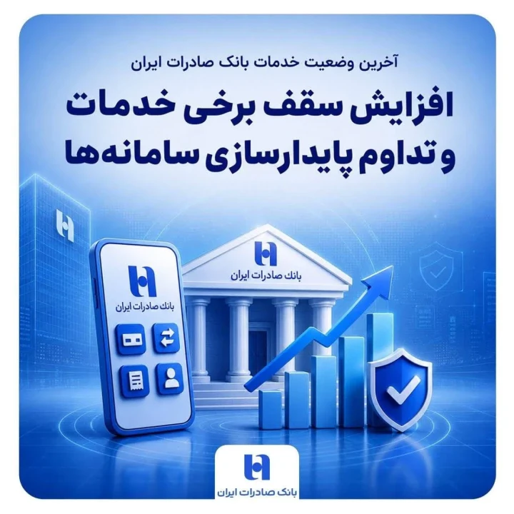 افزایش سقف خدمات کارت‌محور در بانک صادرات