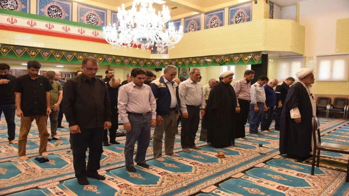 برگزاری مراسم گرامیداشت ایام اربعین حسینی در پتروشیمی تبریز