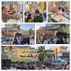 استقبال گسترده شهروندان از موکب فرهنگی و پذیرایی بانک سپه در مهمانی ۱۰ کیلومتری غدیر