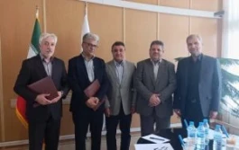 برگزاری آیین تکریم و معارفه مدیرکل بیمه ایران در استان زنجان