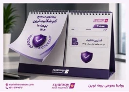 بیمه نوین همچنان در جمع کم‌شکایت‌ترین شرکت‌های بیمه کشور